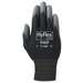 HyFlex®  11-600  Powder Free Coated Black/Grey 15 Gauge Foam Nitrile Glove, 2X-Large, 9" Long, 12-Pair per Bag
